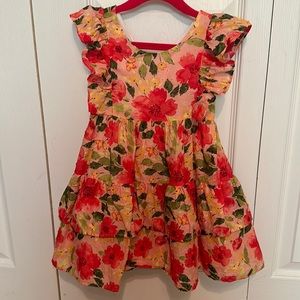 Bonnie Jean Floral Toddler Dress